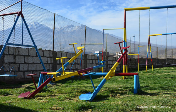 Spielplatz in Peru