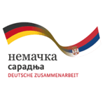 Bundesministerium für wirtschaftliche Zusammenarbeit - deutsch-serbische Zusammenarbeit Logo