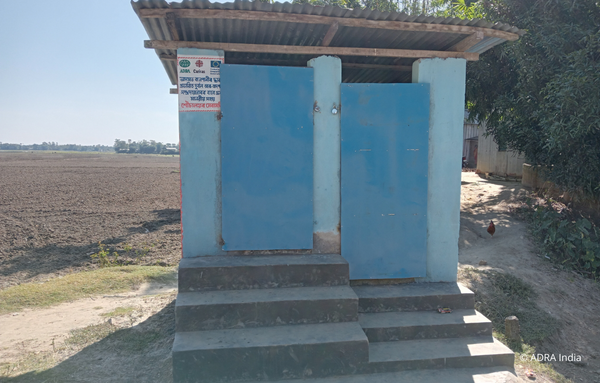 Sanitäranlage in Indien