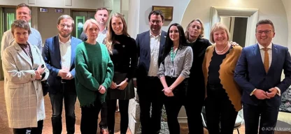 Mitglieder des Haushaltsausschusses des Deutschen Bundestag besuchen ADRA in der Ukraine