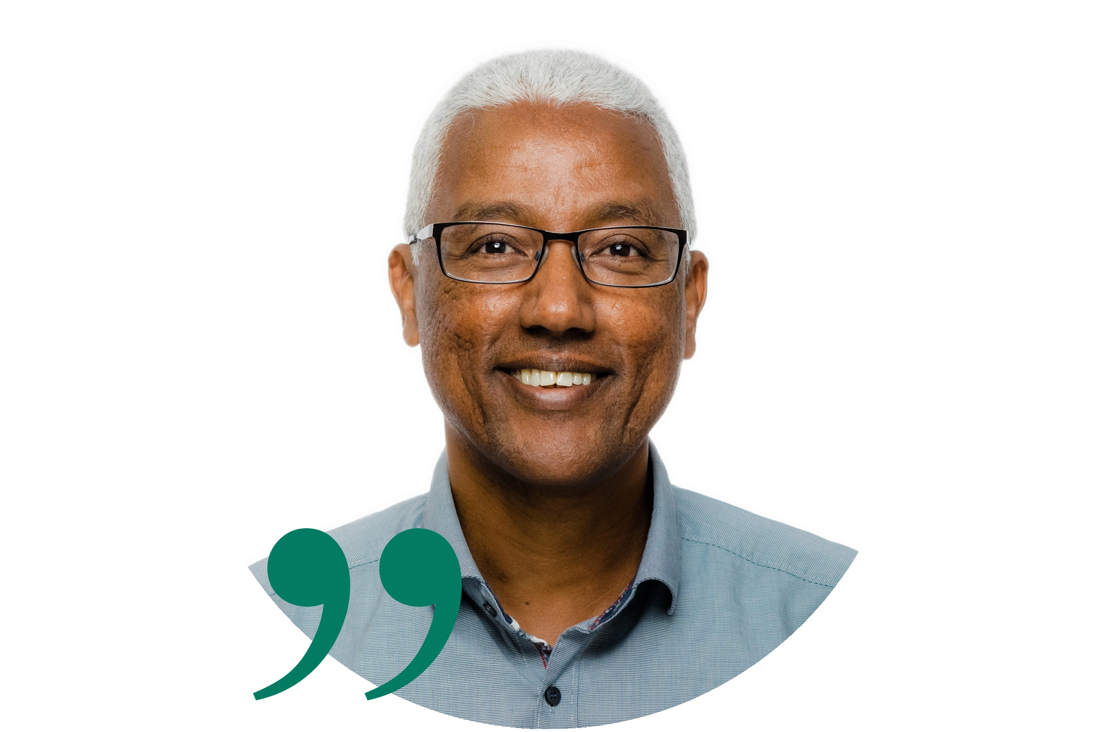 ADRA Mitarbeiter Dawit Mehari