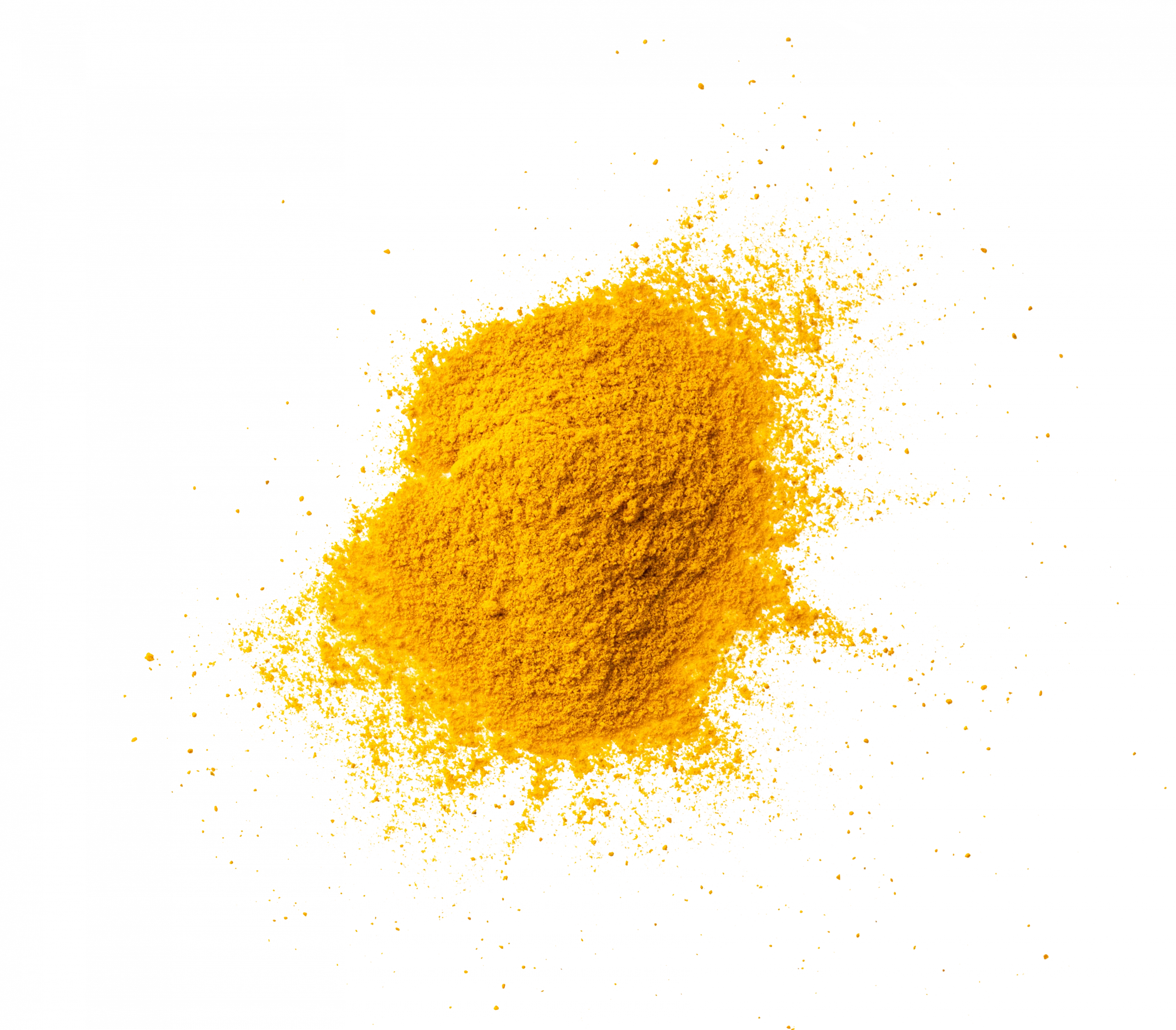 Currypulver Klecks