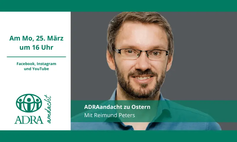 Reimund Peters hält am 25. März um 16 Uhr eine Osterandacht über Hoffnung und Erneuerung