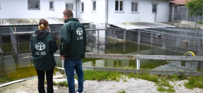 Tierheim in Hamlar schwer vom Hochwasser getroffen: Keller unter Wasser, Heizung und Elektrik zerstört.