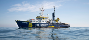 Das Humanity 1 - Schiff von SOS Humanity