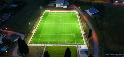 Fluthilfe RSV Arloff-Kirspenich - neuer Kunstrasenplatz in Arloff-Kirspenich mit Flutlicht und Kleinspielfeld eröffnet
