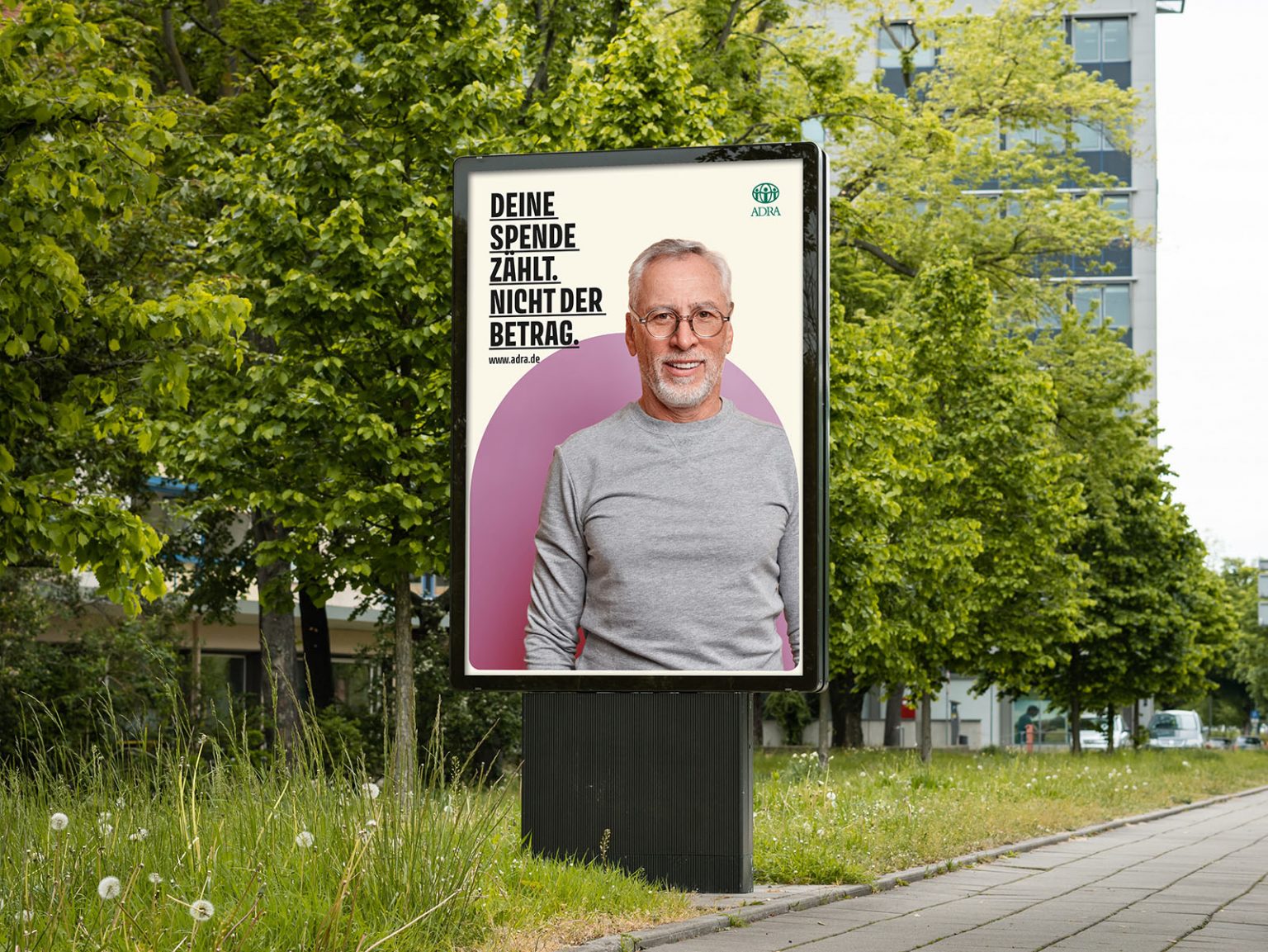 Großplakate in Metropolregionen werben im Rahmen der Kampagne. Illustration: Peter Paul and Mary Werbeagentur GmbH & Co. KG