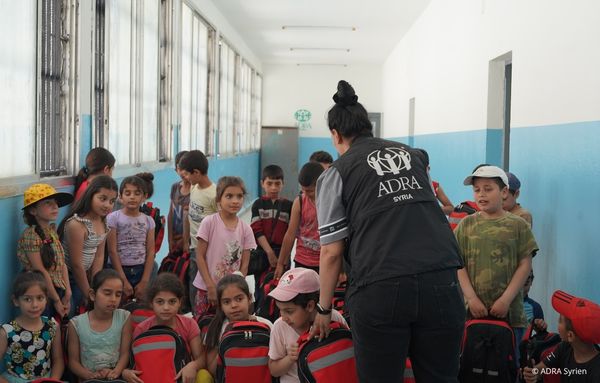 Übergangsschule Syrien | ©ADRA Syrien