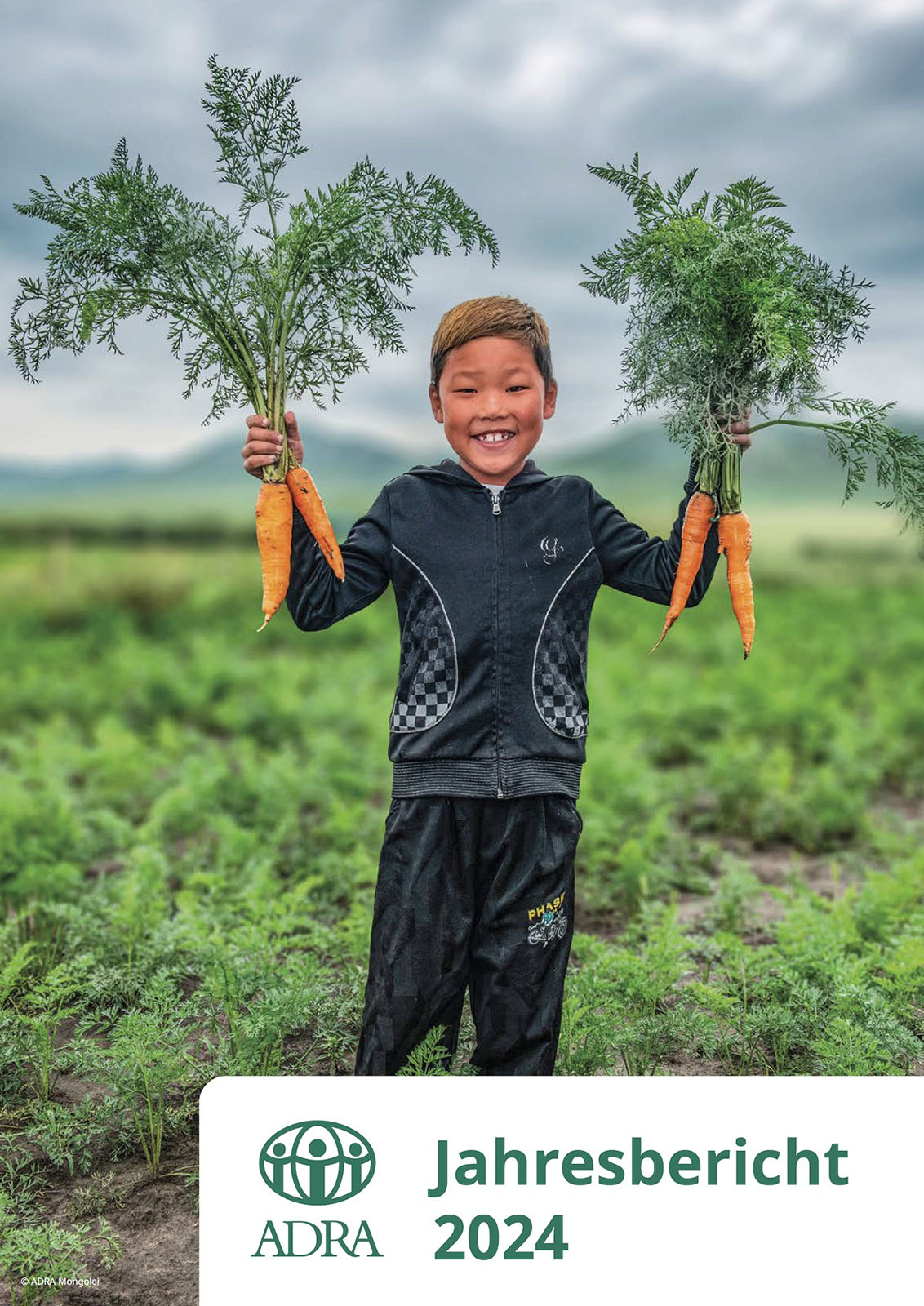 Titelbild des ADRA Jahresberichts 2024