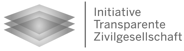 Initiative Transparente Zivilgesellschaft schwarz-weiß Bild-Logo