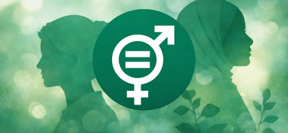 Symbol für Geschlechtergerechtigkeit – Gleichstellung von Frauen und Mädchen