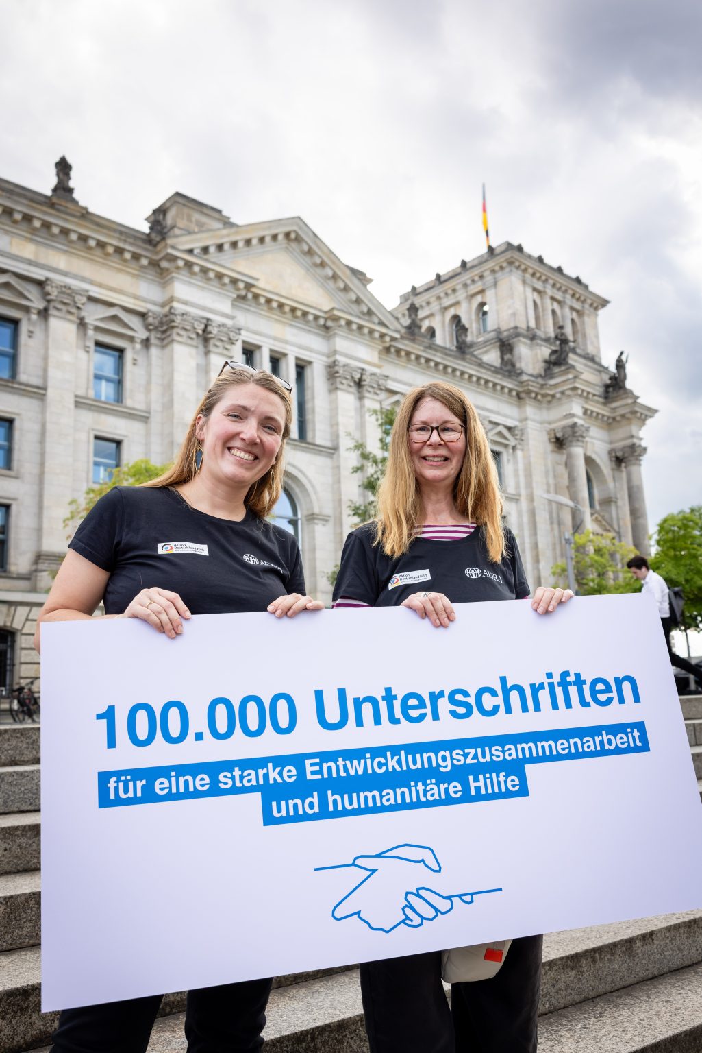 Bianca Belger und Anja Kromrei von ADRA Deutschland e.V. © Jörg Fary