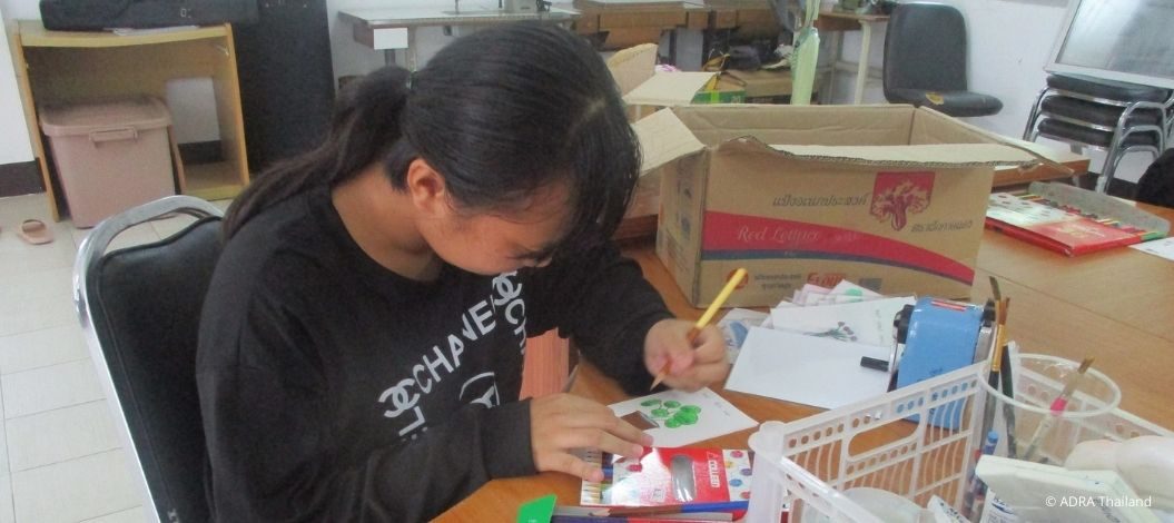 Landessammlung 2025 Thailand - Im „Keep Girls Safe Center” können die Mädchen die Schule besuchen, lernen und kreativ sein. (Foto: ADRA Thailand)