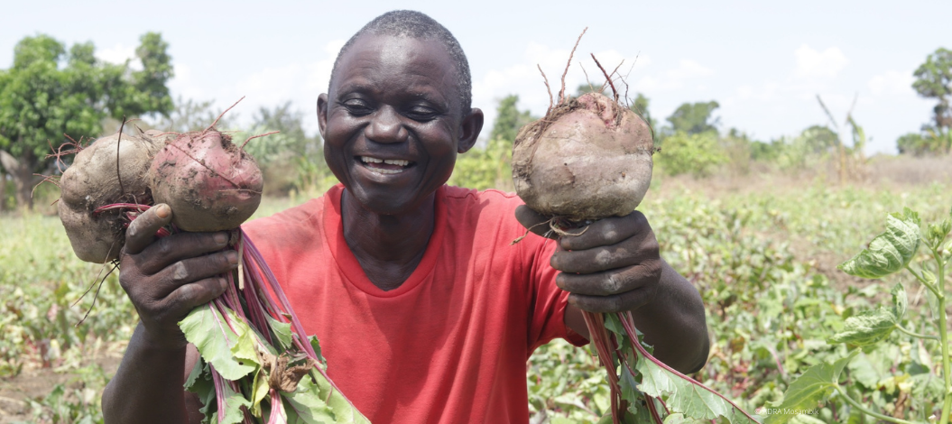 Wenn Menschen sich selbst durch Landwirtschaft mit Nahrungsmitteln versorgen können, lässt sich Hunger bekämpfen. Zudem erwächst daraus auch vor Ort eine Einnahmequelle für wirtschaftliche Unabhängigkeit. (Foto: ADRA Mosambik)